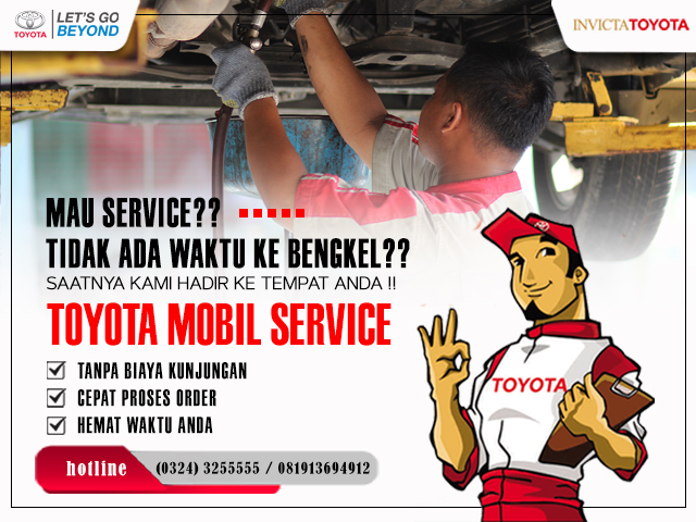 Layanan Toyota Mobile Service (TMS) Invicta Toyota